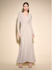 233712 Dress - Champagne (Joseph Ribkoff)